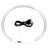 Usb Rechargeable Glow-In-The-Dark Pet Collar With Three Flashing Modes