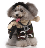 Funny Cosplay Pet Costume Set: Cute Cartoon Dog Outfit For Halloween And Christmas Dress-Up